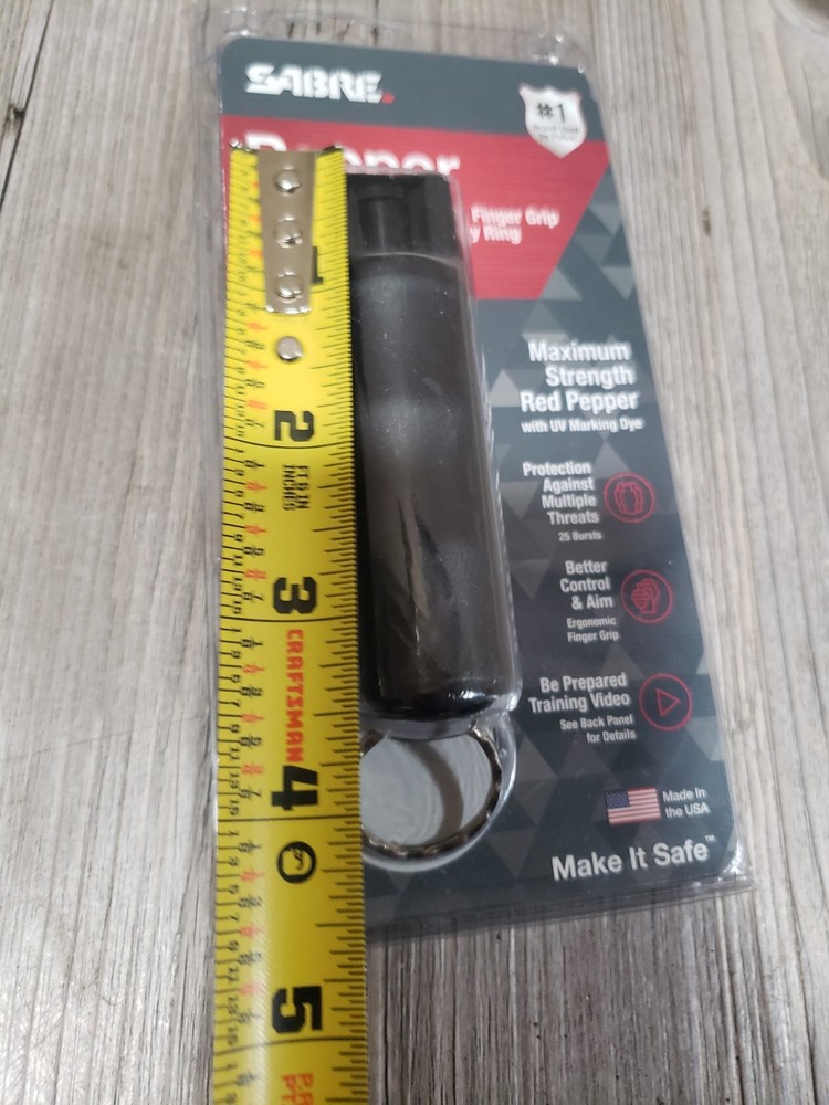 Sabre Red Pepper Spray. Maximum Strength.