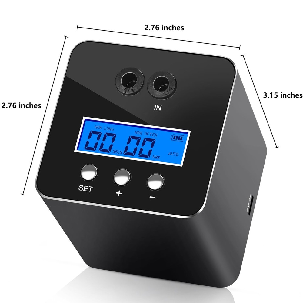 reptile humidifier, LCD with timing function, time length and interval can be...