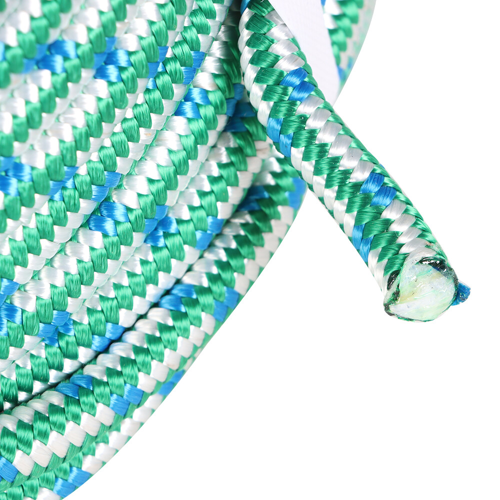 16 Strand 1/2" × 150' Double Braid Polyester Rope Arborist Tree Climbing Rope
