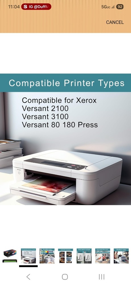 Wondrx. XEROX Versant 80 Printer Drum Unit