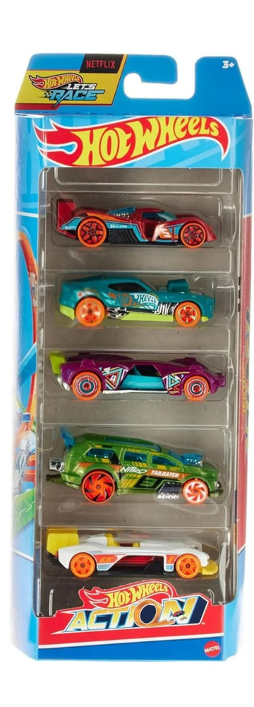 Hot Wheels 2023 Action 5-Pack