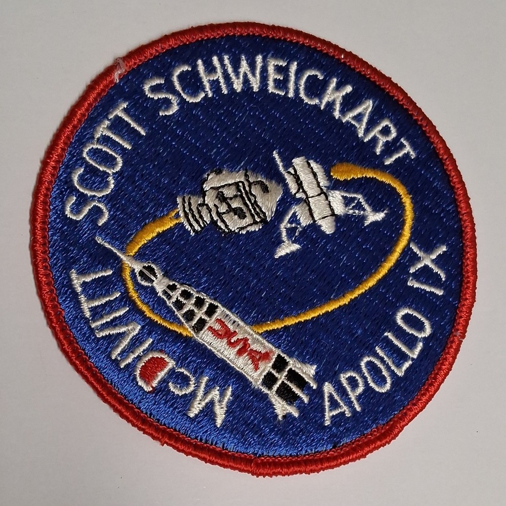 Apollo IX NASA Patch Embroidered McDivitt Scott Schweickart