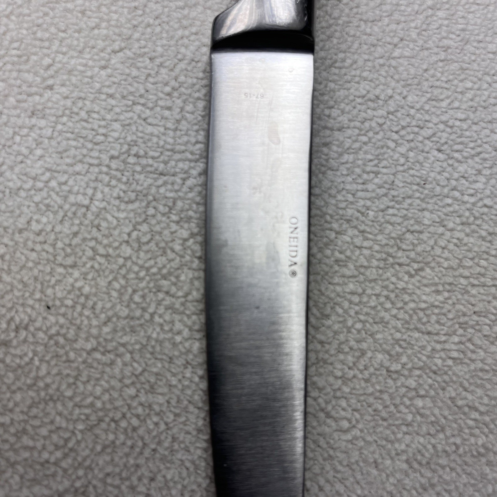 Oneida Vintage Pearl Crest Stirling Silver 9.25" 1 Piece Steak Knife