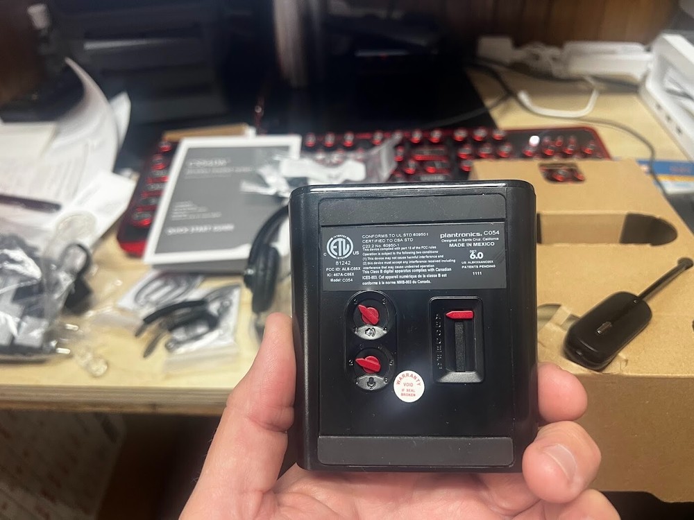 Plantronics CS540 Wireless Headset System PLUS BONUSES - BLACK