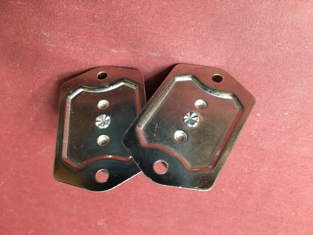 2 - Roller Ball 1-3/16" Caster Wheels with Light Duty Chrome Frames