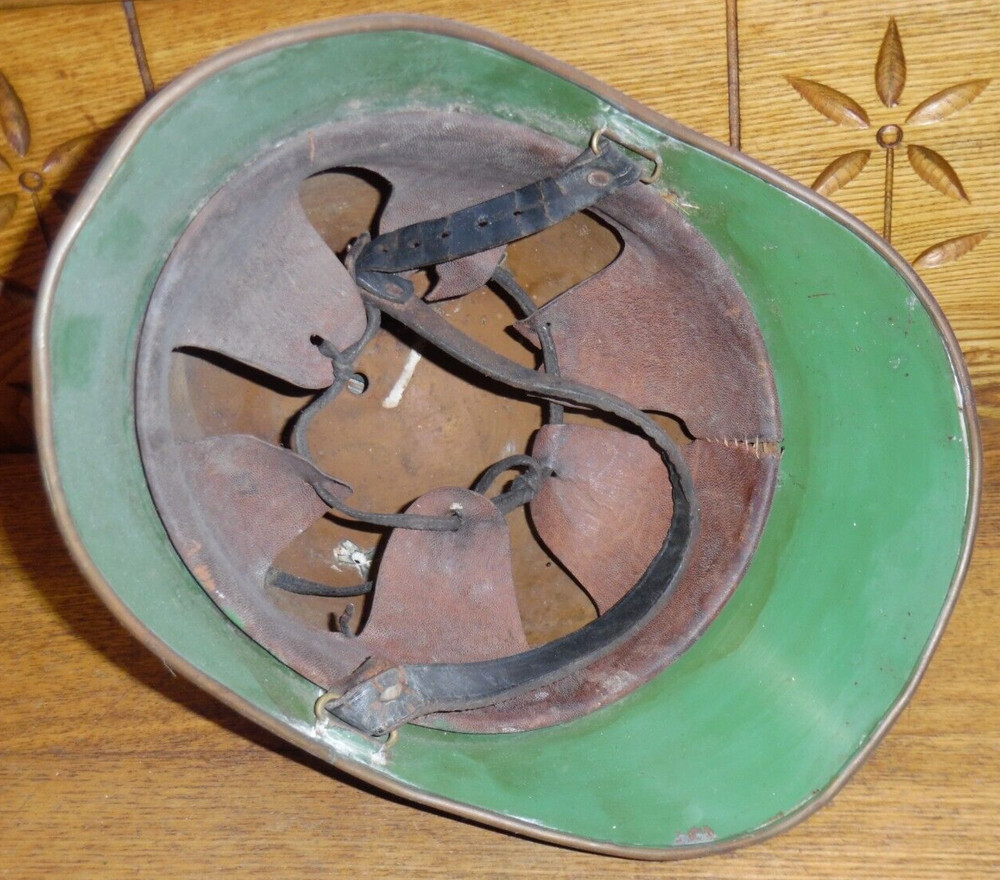Vintage Swiss Fireman's Helmet #2