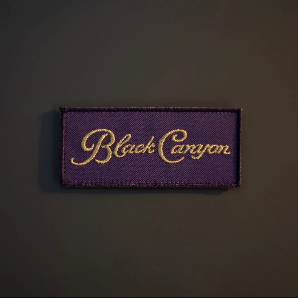Black Canyon Systems Black Crownyan Embroidered Patch