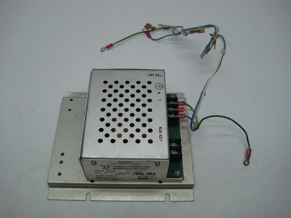 TOWER ELECTRONICS 100-0690 POWER SUPPLY UNMP