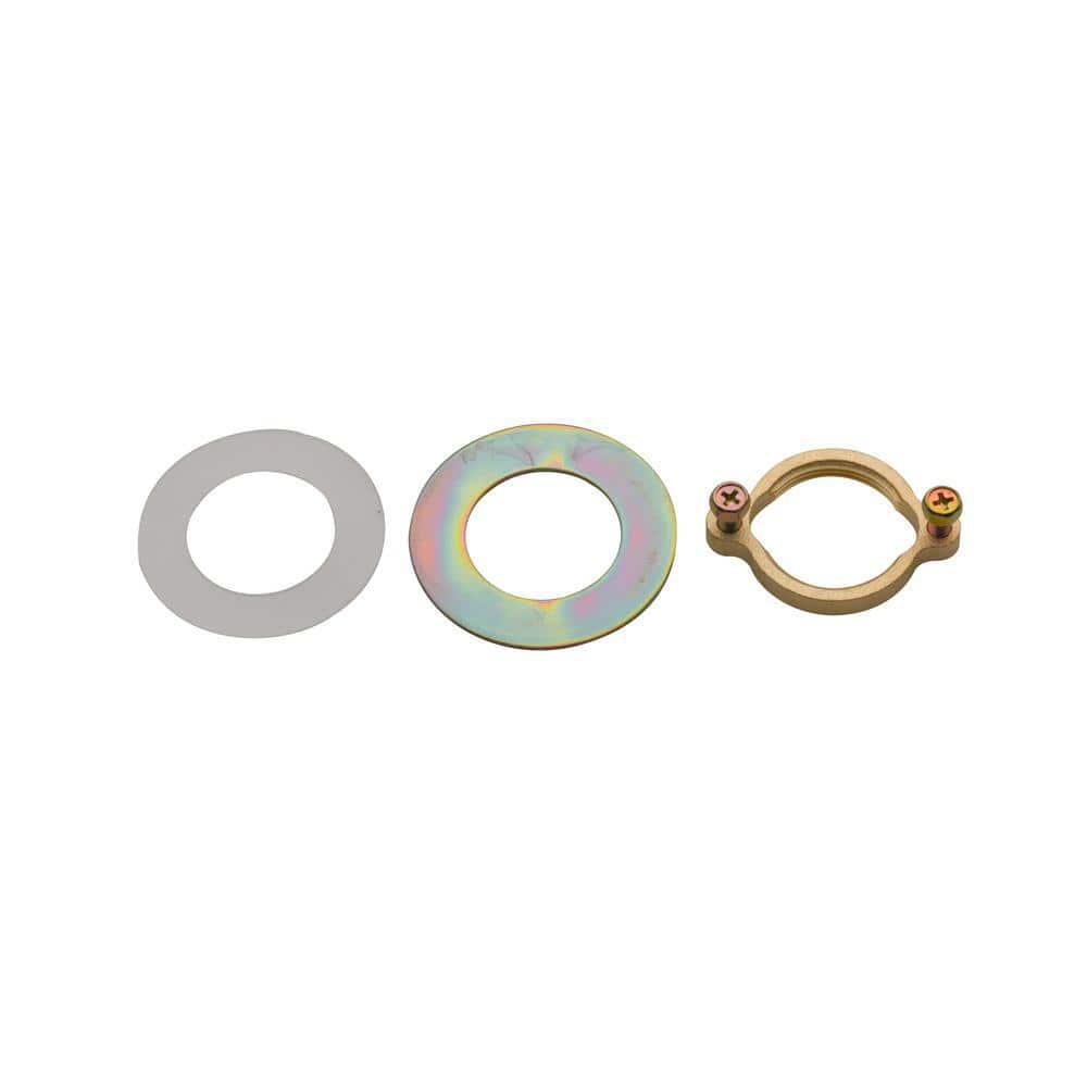 Glacier Bay Pulldown Mounting Kit Assorted Washer Brass Durable Sturdy Metal