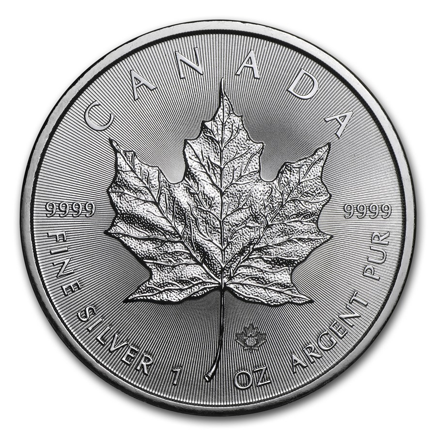 Canada 5 dollars 2018 Maple Leaf Silver UNC