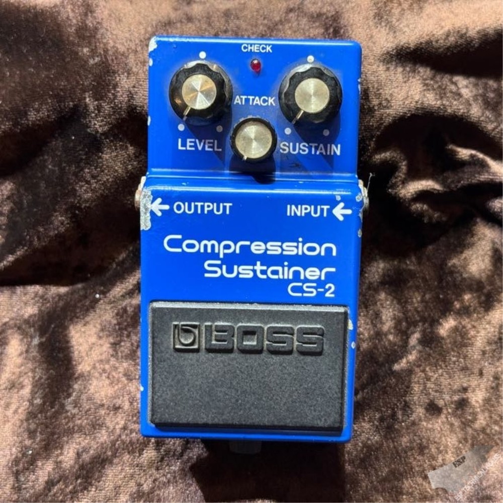 BOSS CS-2 Compression Sustainer Used Compressor