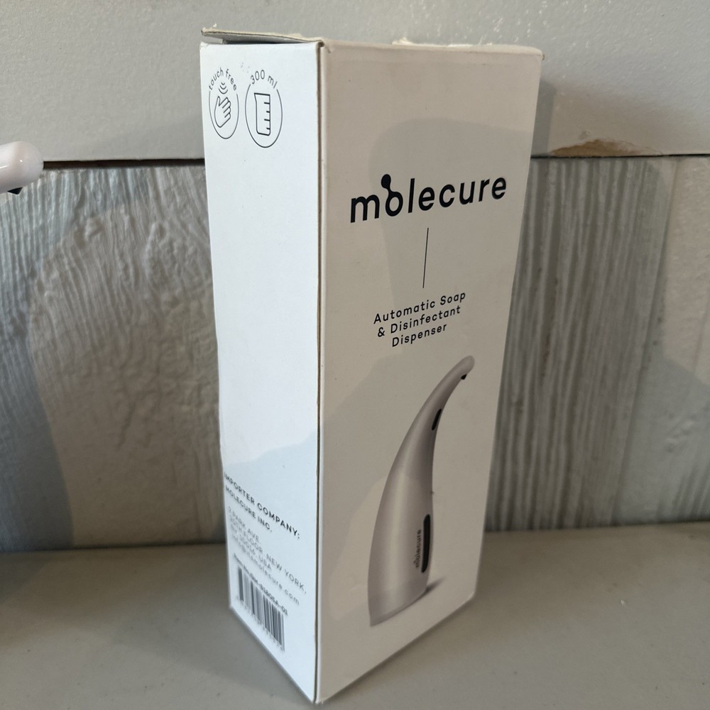 Molecure Automatic Soap And Disinfectant Dispenser Missing Plug Cover •