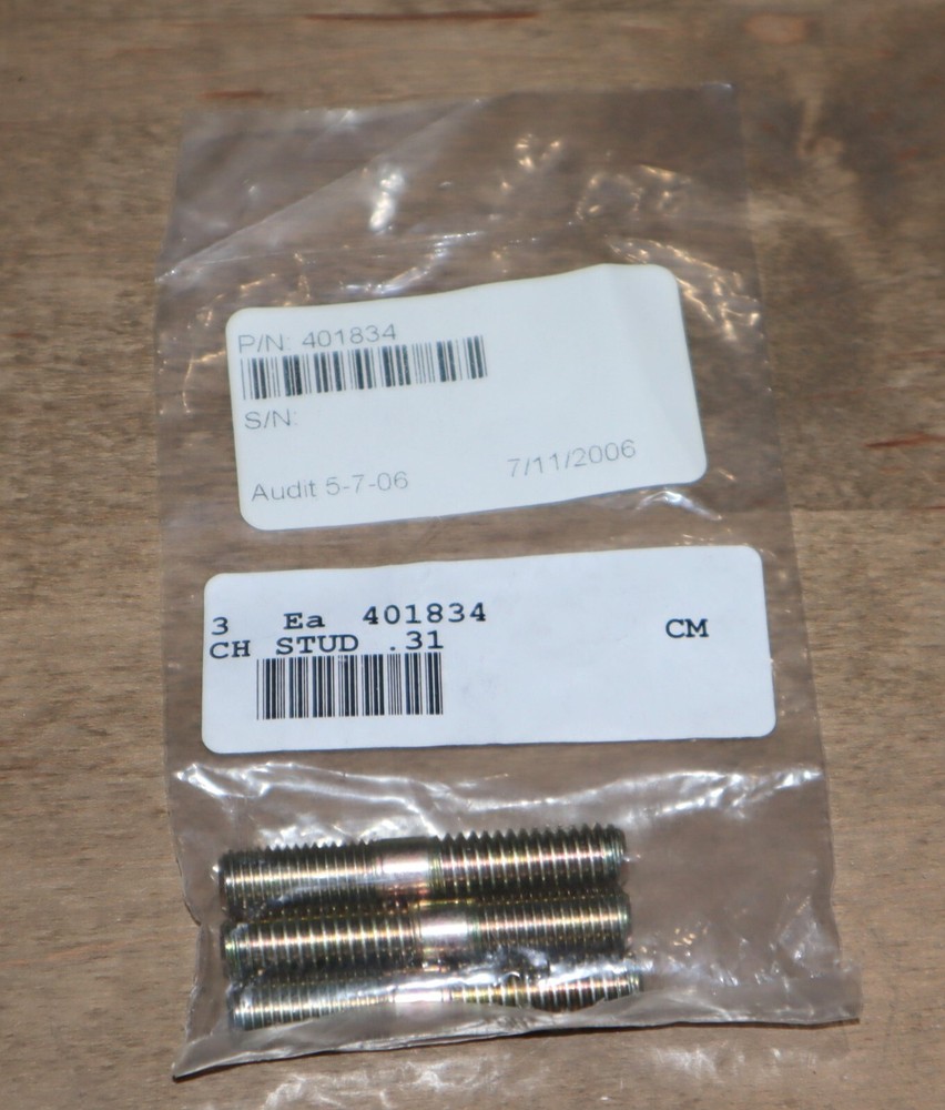 Continental #401834 | *NEW* (x3) Stud Aviation Surplus