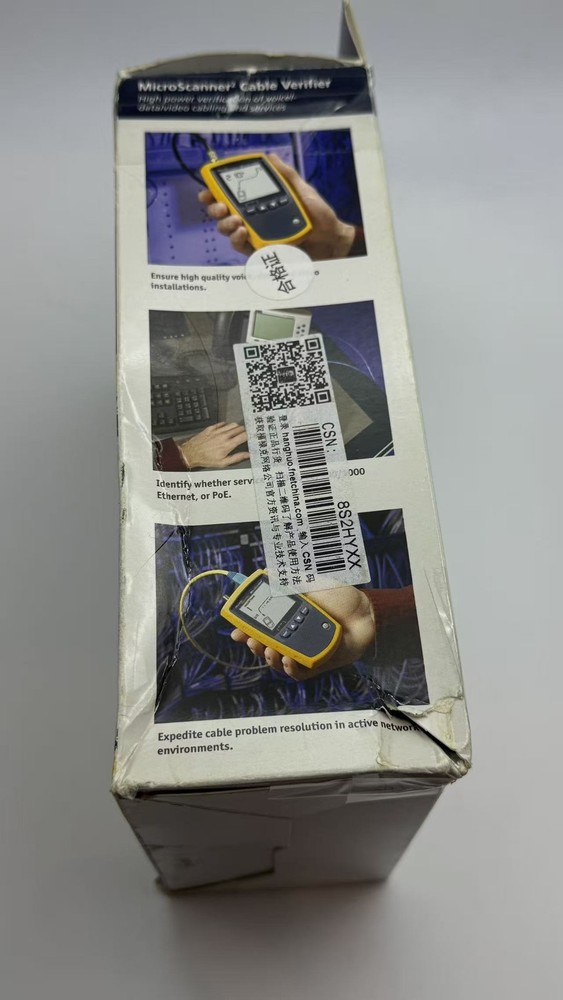Fluke Networks MS2-100 Microscanner2 Cable Verifier #Z