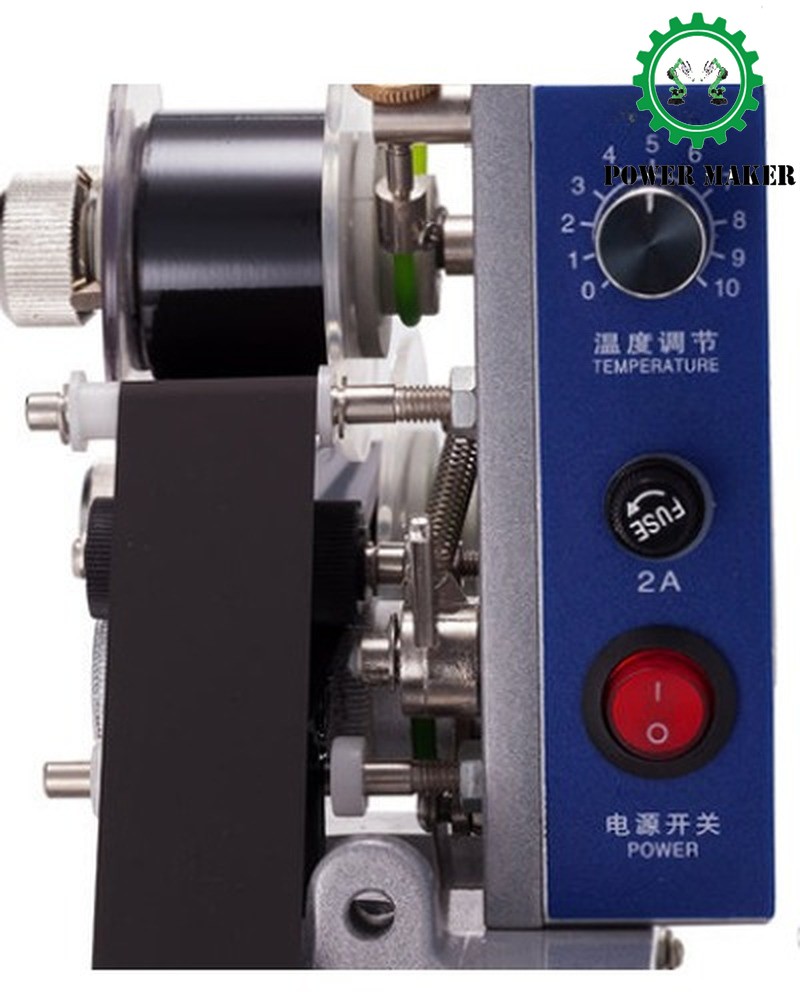 DY-8 Manual Hot Foil Stamp Date Coder Label Printer Ribbon Coding Machine