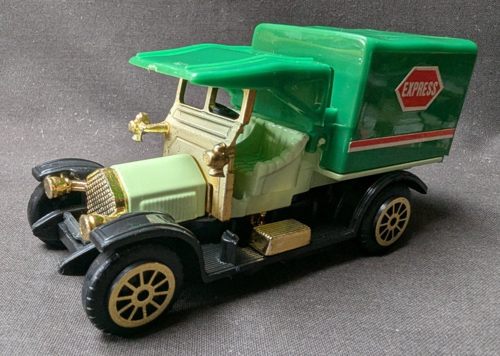 4 Die Cast Vans -