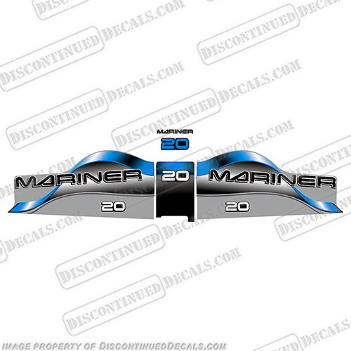 Fits Mariner 20 Decal Kit - Blue