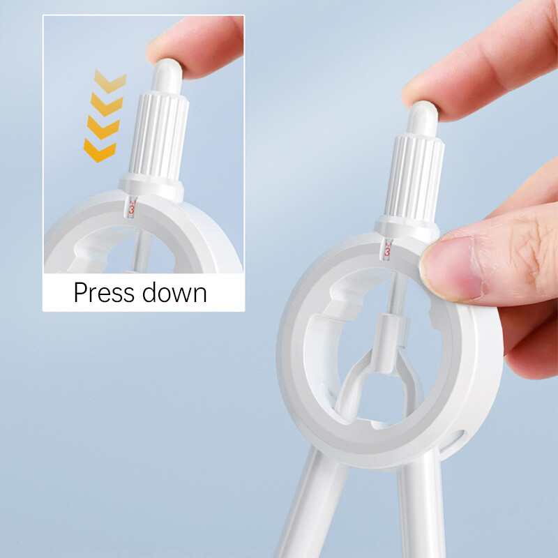 Digital Display Drawing Compass Student Measuring Tool Multifunctional Creative