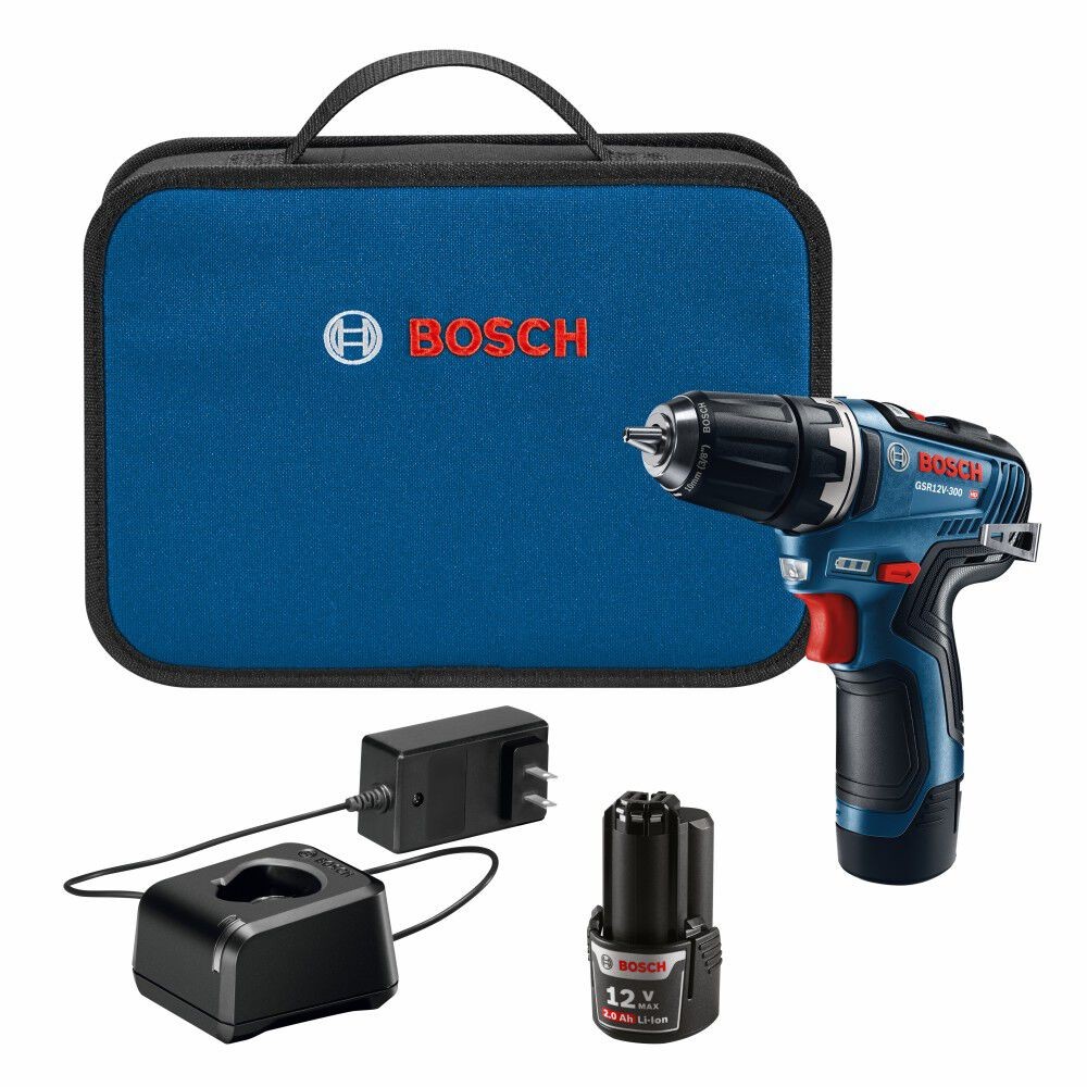 Bosch 12V Max 3/8 Inch Drill/driver Kit, Refurbished