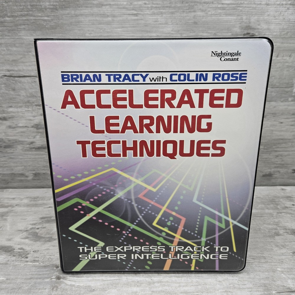 Brian Tracy Colin Ross Accelerated Learning Techniques 7 Cassettes Intelligence