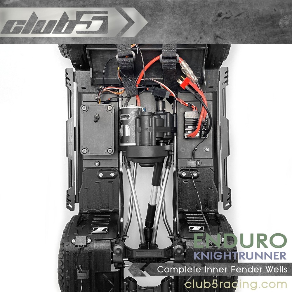 Complete Inner Fender Wells ( Rock Light Ready ) for Element Knightrunner