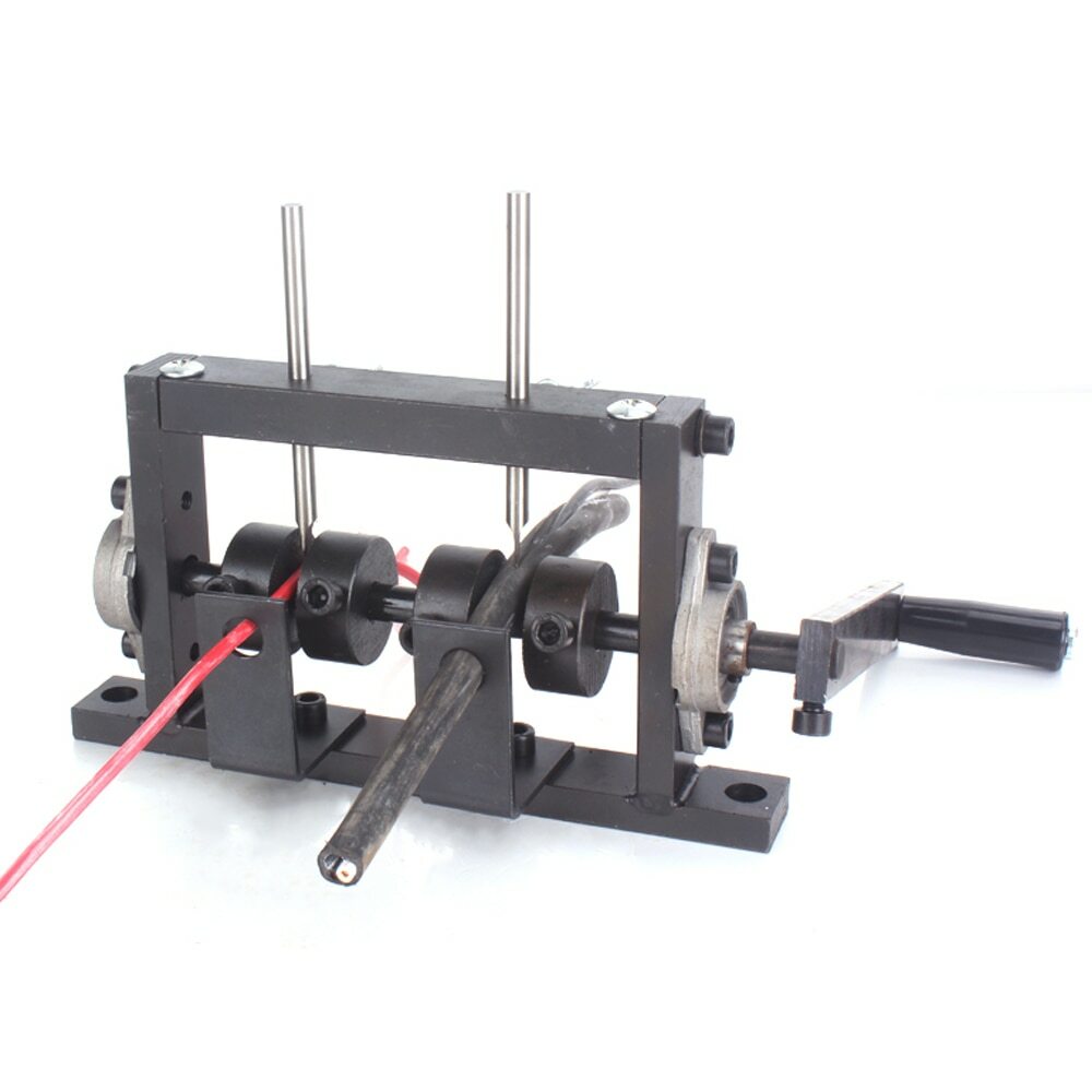 wire stripper Manual Electric Drill Dual-purpose Wire Stripping Machine.