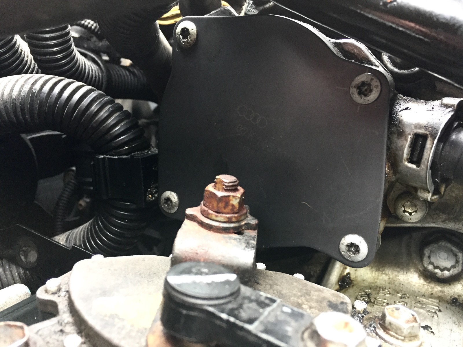 Vacuum Pump Gasket For VW Volkswagen 2.5L Jetta, Beetle, Golf, Passat MKV Orange