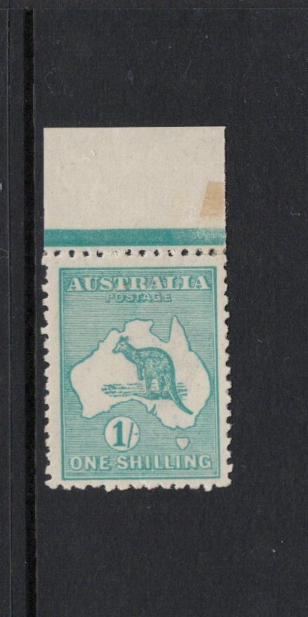 1/- GREEN THIRD WM UNMOUNTED MINT