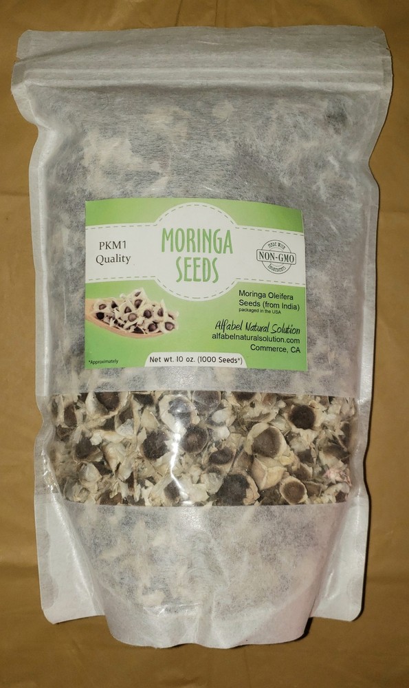 Moringa Oleifera Seeds 10 oz