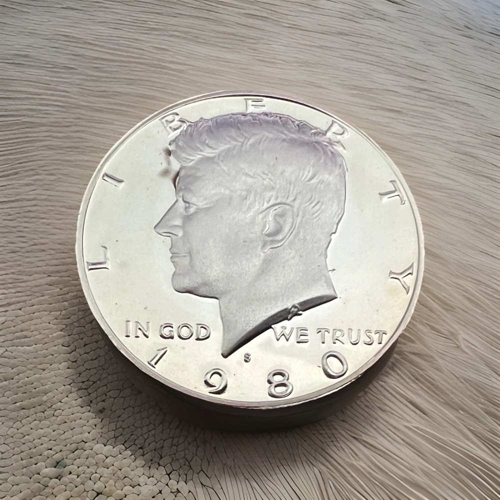 1980 S Proof Kennedy Half Dollar- Uncirculated Gem