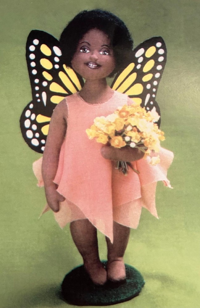 Cloth Art Doll Pattern "Ngozi" by Arlene Cano