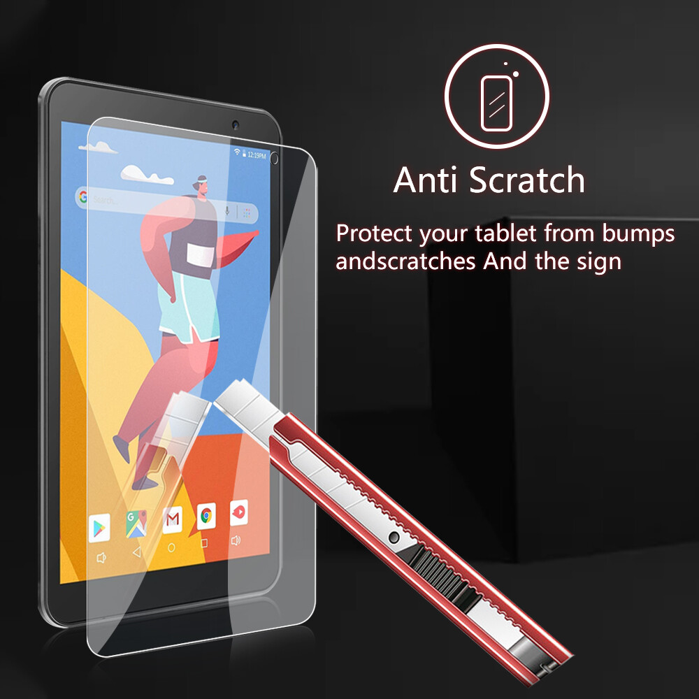 For VANKYO MatrixPad S8 Drangon Touch Y80 Tab Screen Protector Easy Installation