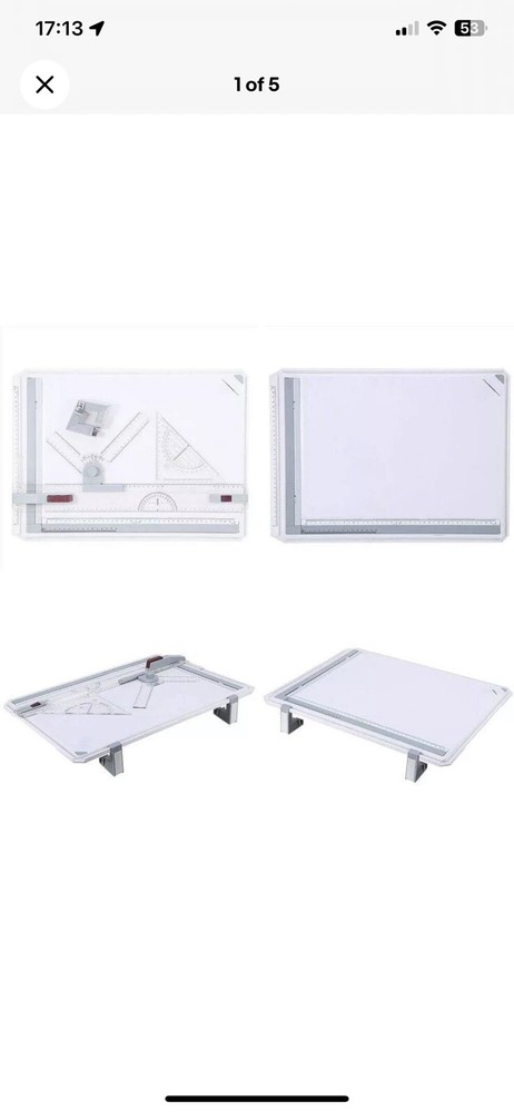 Rapid A3 Drawing Board Drafting Table Multifunctional Drawing Board Boxed