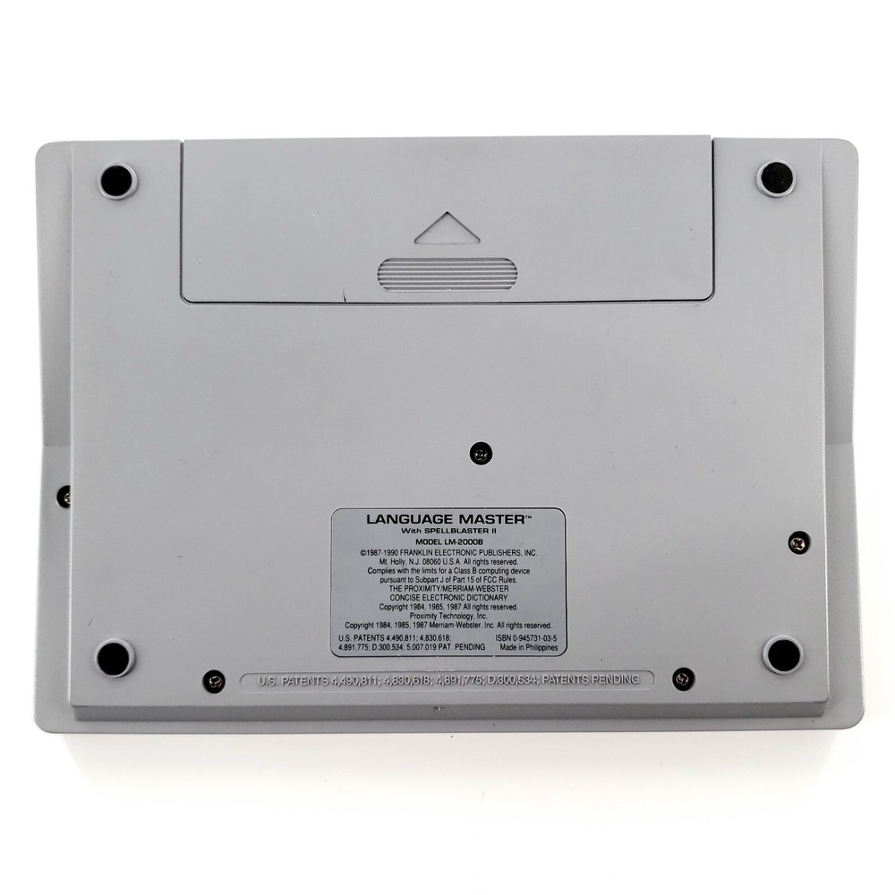 Franklin Language Master LM-2000B Dictionary Thesaurus Spellblaster II Tested