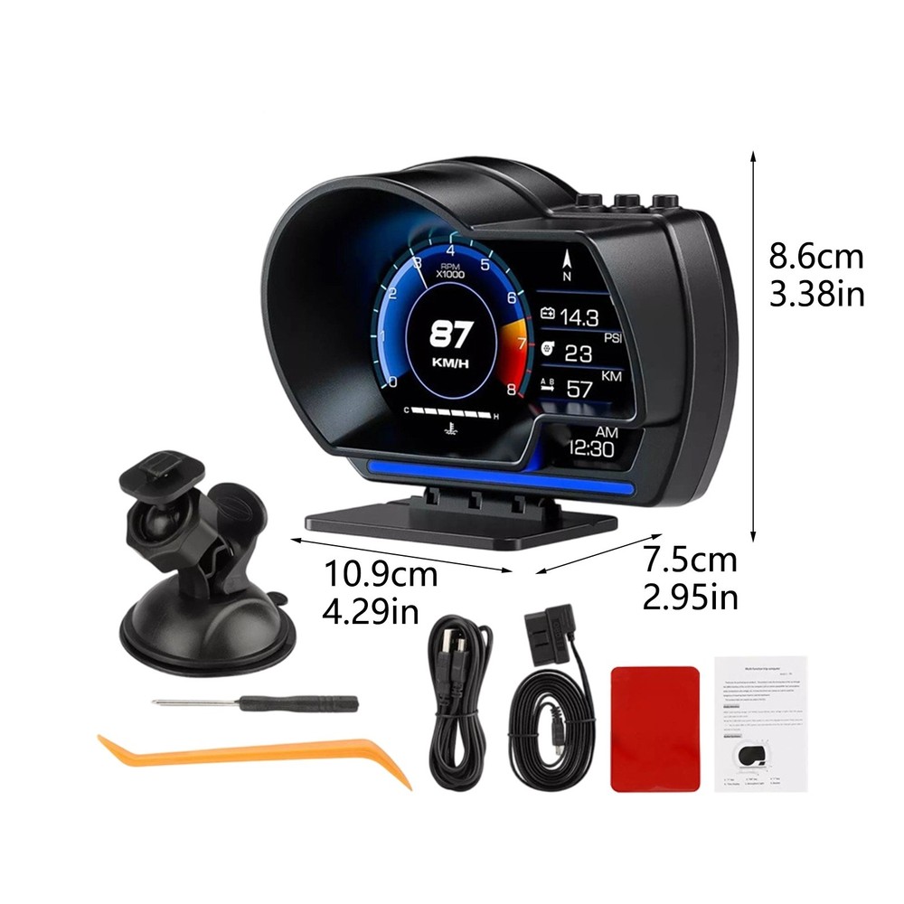 Mode Head Up Display HUD for Windshield Speed Navigation Alerts Driving Data