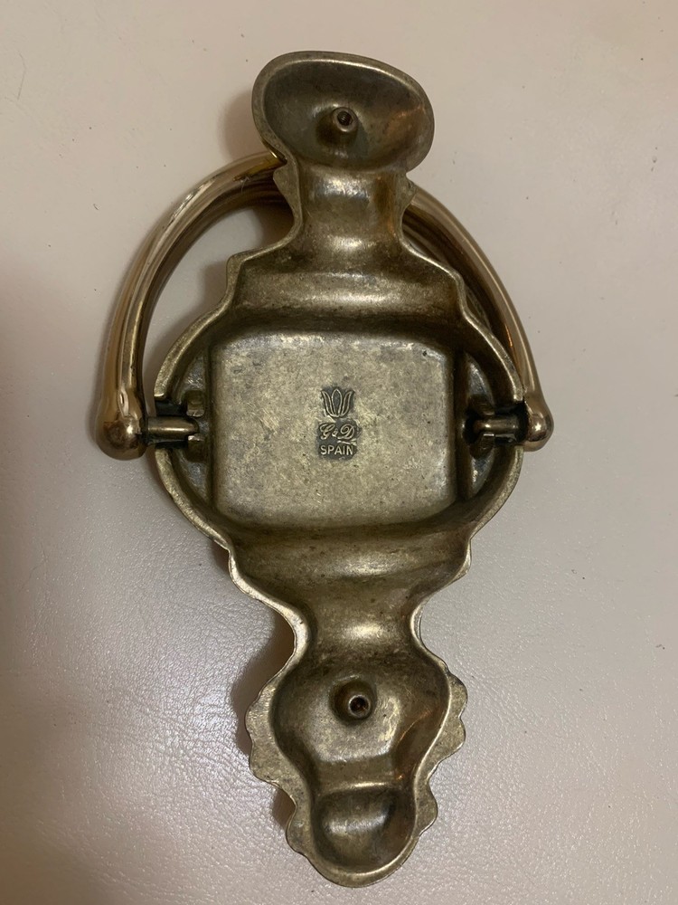Brass Door Knocker Made In Spain ￼