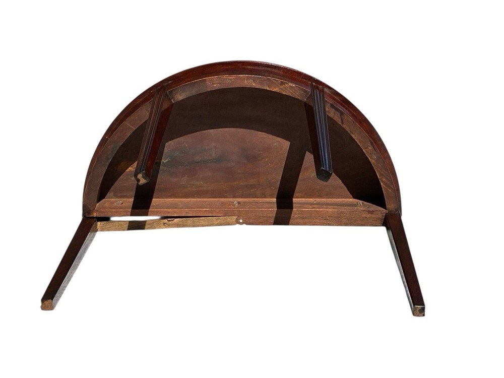 Antique Hepplewhite Mahogany Card Table / Console Table