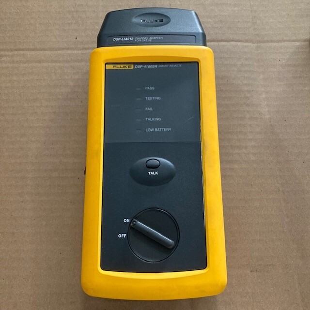 FLUKE Networks DSP-4100 Digital Cable Analyzer &DSP-4100SR Smart Remote Kit