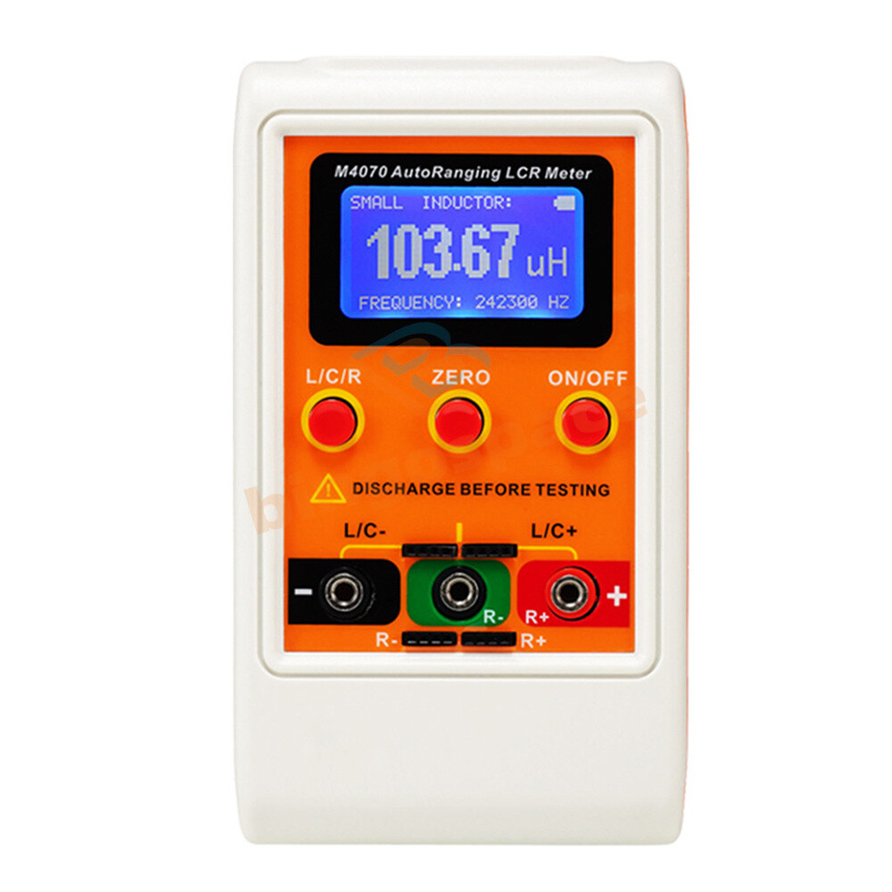 M4070 Handheld LCR Meter Auto Ranging Capacitance Inductance Resistance Tester.