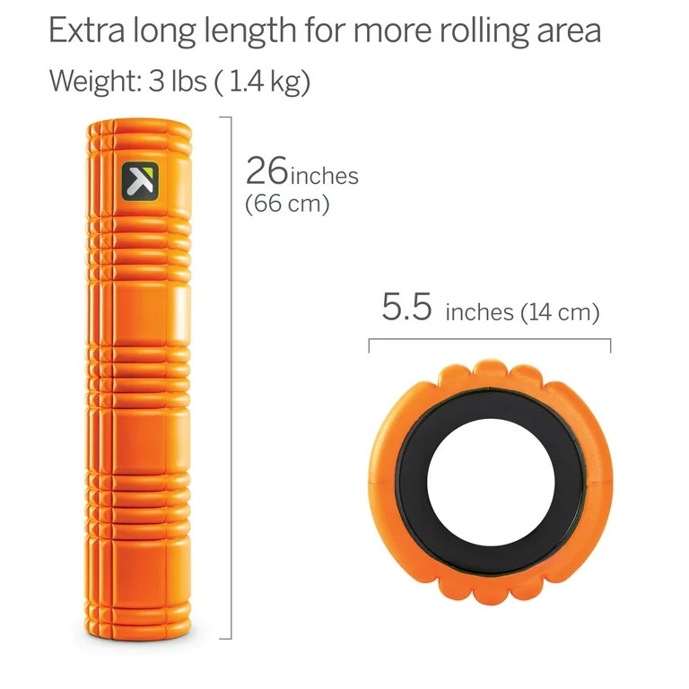 Trigger Point Performance The GRID 2.0 Foam Massage Roller 100% Genuine - Orange
