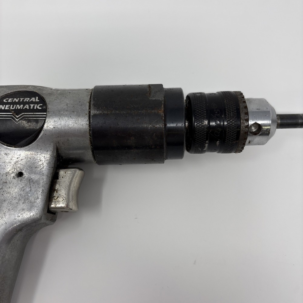 Central Pneumatic 3/8 Inch Reversible Drill Model 35229 Working (G)