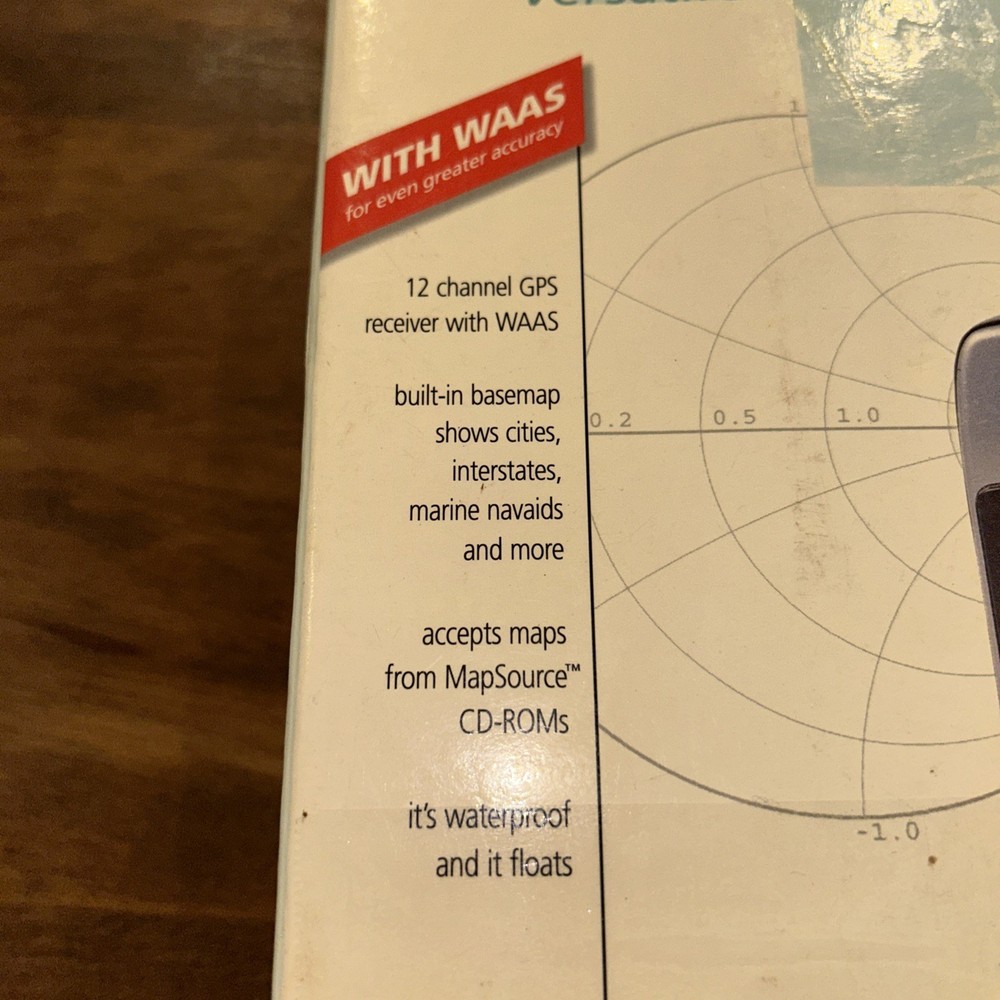 Garmin GPSMAP Versatile Marine Navigator 76 Bundle W/Power Data Cable. No Strap