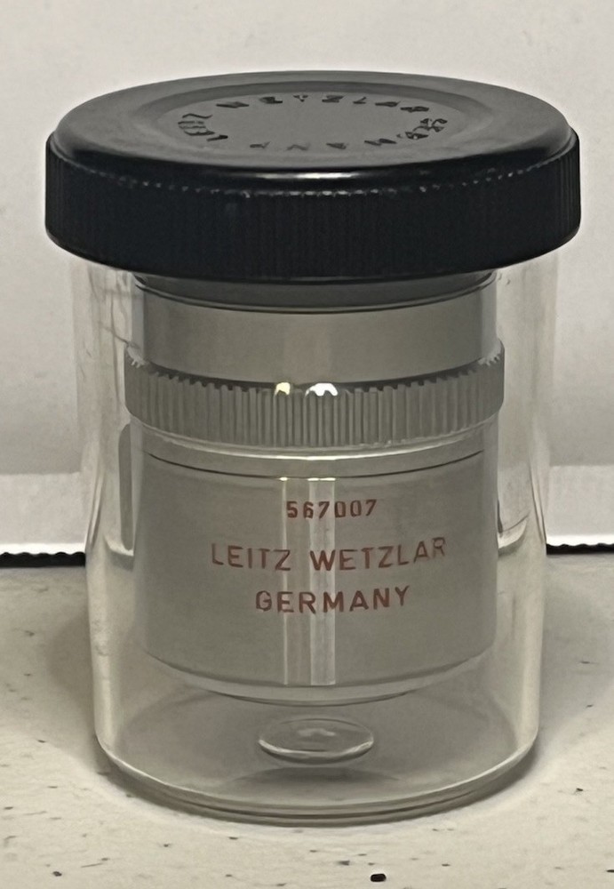 Leitz Wetzlar PLAN L 100x/0.80 D Microscope Objective 567007