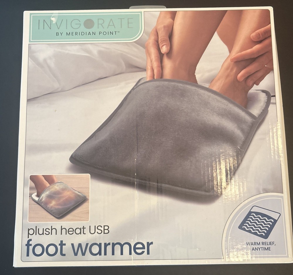 Plush Heated Foot Warmer - Hand Warmer