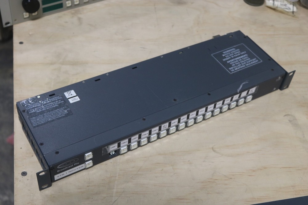 BROADCAST PIX LEITCH RCP-16X1P-B SWITCH