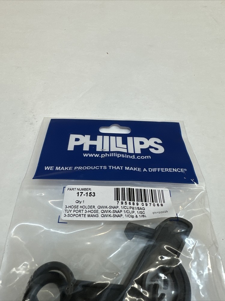 PHILLIPS 3-HOSE HOLDER, QWIK SNAP 17-153