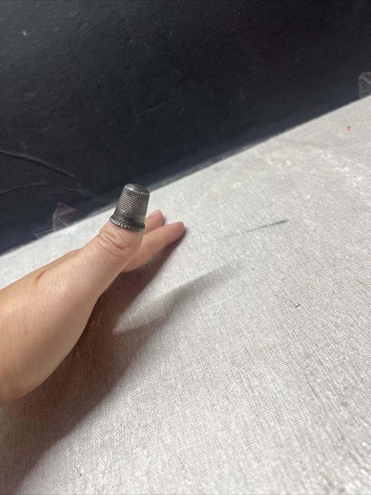 Antique Sterling Silver Thimble