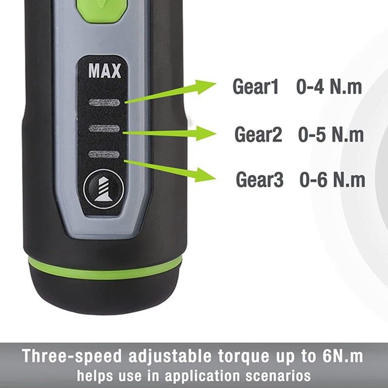 WORKPRO 4V Rechargeable Cordless Electric Screwdriver Sets Extension Rod 35 Bits