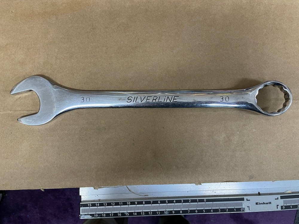 Silverline 30 mm Polished Combination Spanner 30mm