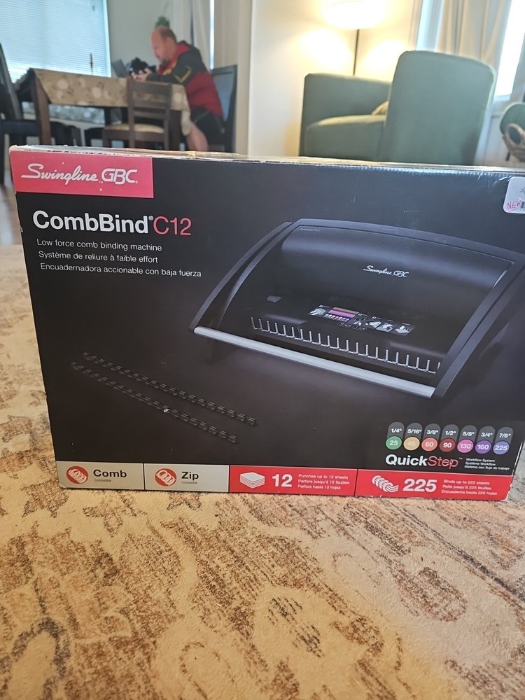 GBC Combind C12 Punch & Bind System 12 Punch Capacity 200 Sheet Bind